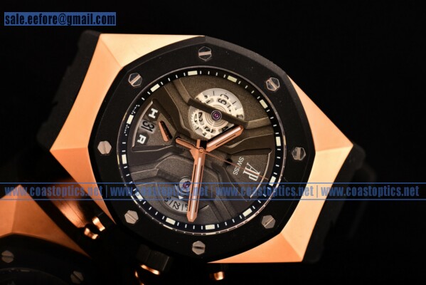 Audemars Piguet Royal Oak Offshore Replica Chrono Watch Rose Gold 59493ST.OO.A104CR.02